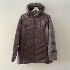 The North Face 550 Gray Aconcagua Puffer Jacket Coat NF0A2TDQ Women’s Size Large